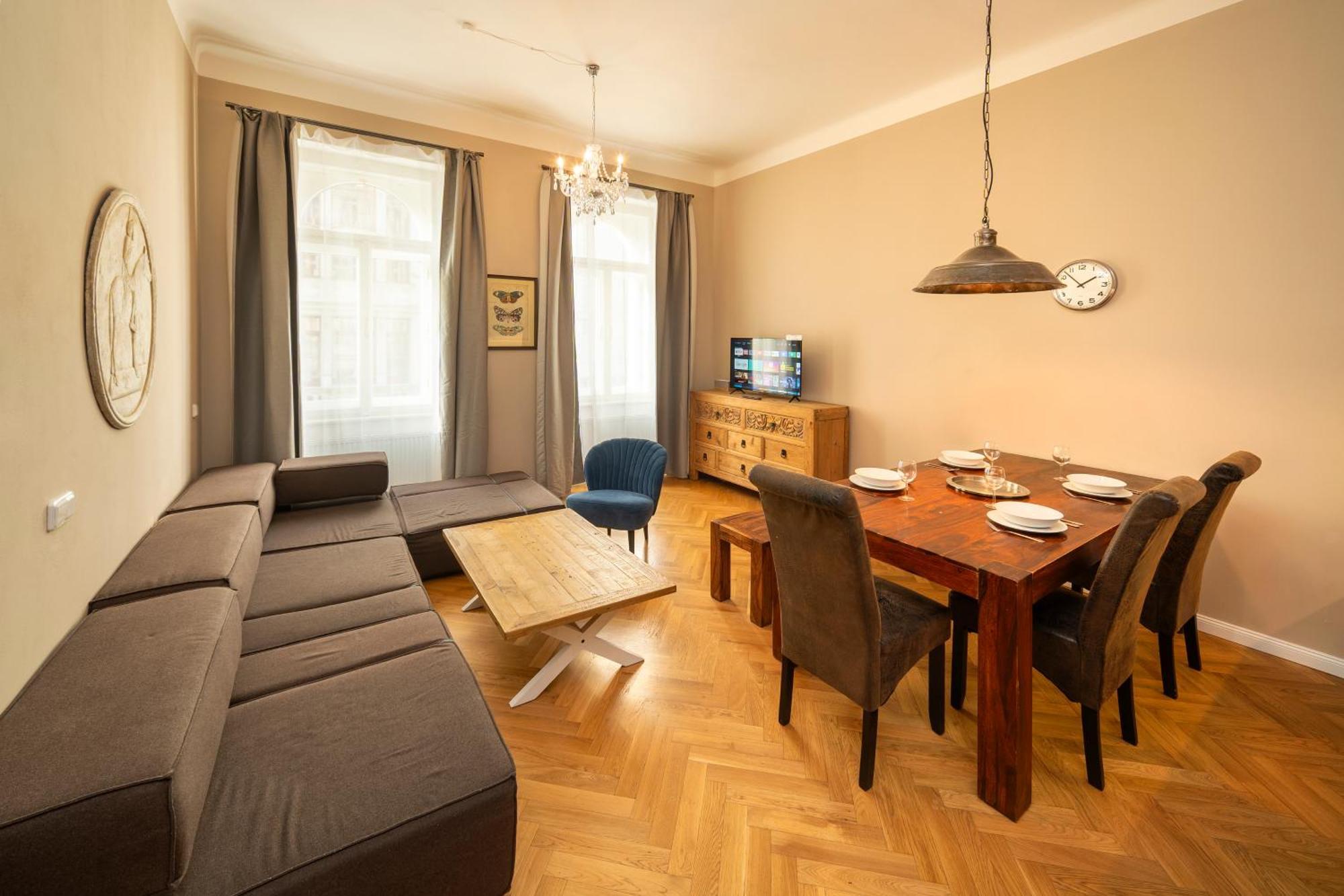 Apart Hotel Zborovska Praga Esterno foto